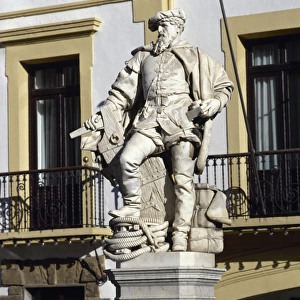 Statue of Juan Sebastian Elcano (1476-1526) by Ricardo