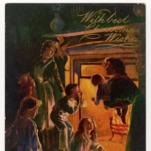 Xmas Fire / Children 1905