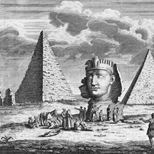 Great Sphinx of Giza, 18th century