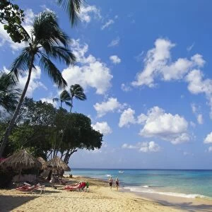 Beach at Paynes Bay, Barbados, Caribbean