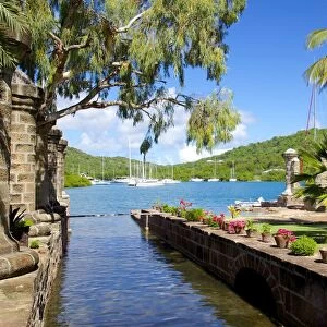 Boat Home and Sail Loft, Nelsons Dockyard, Antigua, Leeward Islands, West Indies, Caribbean, Central America