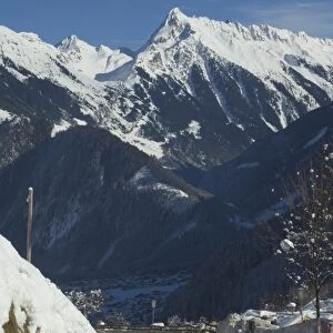 Cable car, Mayrhofen ski resort, Zillertal Valley, Austrian Tyrol, Austria, Europe