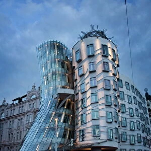 Dancing House (Fred and Ginger Building), by Frank Gehry built in 1996