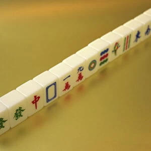 Mahjong, Hong Kong, China, Asia