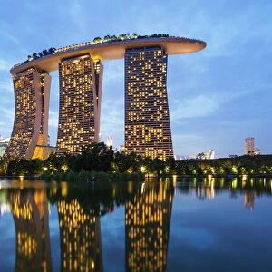 Marina Bay Sands Hotel, Singapore, Southeast Asia, Asia