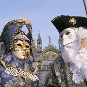 People in masks and costume