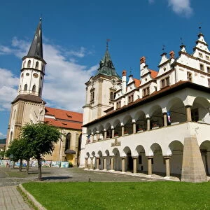 Town hall of Levoca, Levoca, Slovakia, Europe