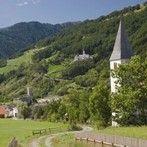 Village of Burgusio and Abbey di Monte Maria