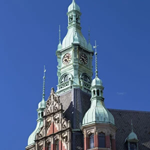 Architecture of Speicherstadt (UNESCO World Heritage Site), Hamburg, Germany
