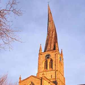 Crooked Church Spire, Chesterfield, Derbyshire, England