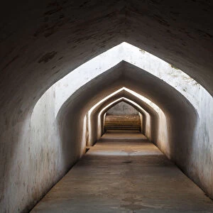 Indonesia, Java, Yogyakarta, underground tunnel part of the Taman Sari - Water Castle