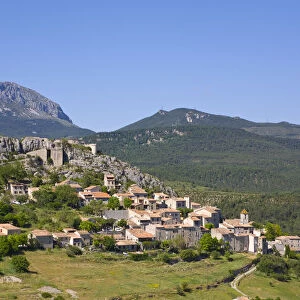 Trigance, Provence-Alpes-Cote d Azur, France