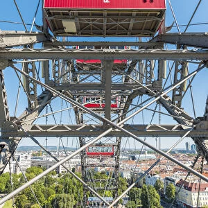 Vienna, Austria, Europe. The Giant Ferris Wheel