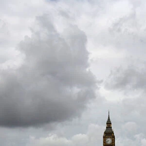 The Big Ben clock tower in London