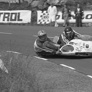 Rolf Steinhausen & Wolfgang Kalauch (Konig) 1977 Sidecar TT
