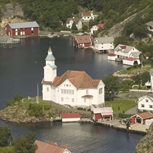 Norway, Hydra Island village