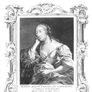 COMTESSE DE LA FAYETTE (1634-1693). N