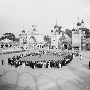 OHIO: CIRCUS, c1905. The circus at Luna Park in Cleveland, Ohio. Photograph, c1905
