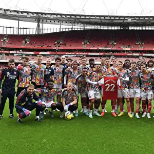 Arsenal Honors Injured Team Member Pablo Mari Against Nottingham Forest