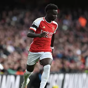 Arsenal's Bukayo Saka Shines in Arsenal FC vs Sheffield United (2023-24)