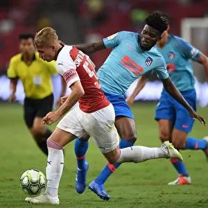 Emile Smith Rowe Scores Thrilling Goal Against Thomas Partey: Arsenal's Triumph over Atletico Madrid in International Champions Cup 2018