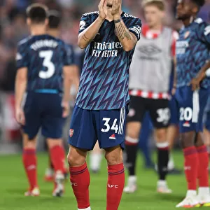 Granit Xhaka's Emotional Return: Arsenal's Triumphant Victory over Brentford, 2021-22 Premier League