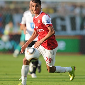 Marouane Chamakh's Hat-Trick: Arsenal's Thrilling 6-5 Victory Over Legia Warsaw, Warsaw, Poland, 2010