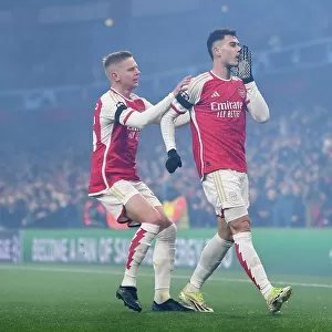 Martinelli's Brace: Arsenal Secures Champions League Win over RC Lens (4-1)
