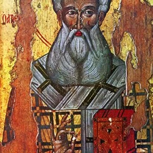 Saint Athanasius of Alexandria (c 293- 373) also called Athanasius the Great, Pope