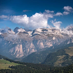 European alps in summer time south tyrol dolomites Italy landscape nature