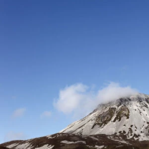 Mount Errigal, Glenveagh National Park, County Donegal, Ireland, British Isles, Europe