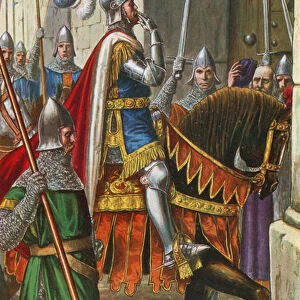 In 1237, Ezzelino da Romano, ally of Frederick II, enters Padua