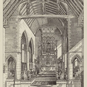 Chapel ofs Francis Home for Boys, Shefford, Bedfordshire (engraving)