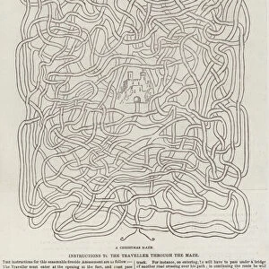 A Christmas Maze (engraving)