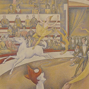 The Circus, 1891 (oil on canvas)