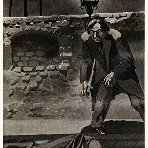 Fled from the scene of these excesses at once glorying and trembling from the Strange Case of Dr Jekyll and Mr Hyde by Robert Louis Stevenson (1850-1894) Illustration by S. G. Hulme Beamam (1887-1932) for a 1930 edition