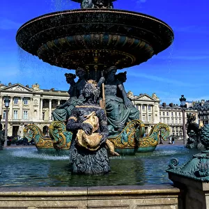 The Fountain of Rivers, Place de la Concorde, Paris (photo)