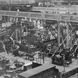 The Galerie des Machines at the Exposition Universelle of 1889 (b / w photo)