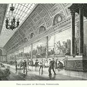 The Gallery of Battles, Versailles (engraving)