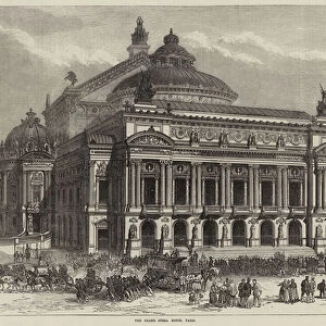 The Grand Opera House, Paris (engraving)