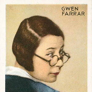 Gwen Farrar (colour litho)