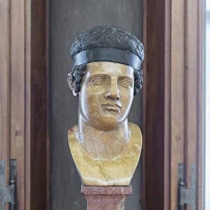 Head of a Diadoumenos, 1st century AD, (sculpture)