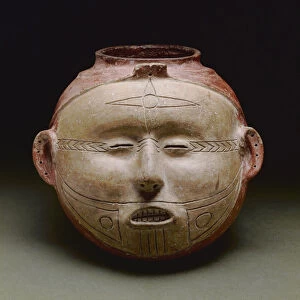 Human effigy vessel, Late Mississippian period, 1300-1500 (ceramic)