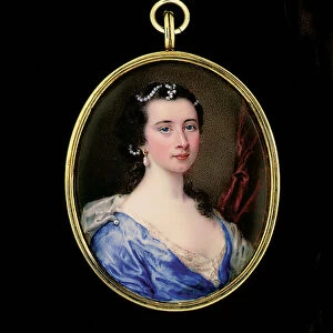Mary Wilkes, 1753 (enamel on copper)