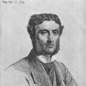Matthew Arnold, 1881 (engraving)