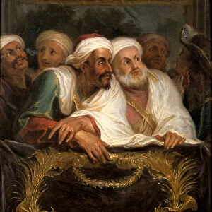 The Moroccan Ambassador and his Entourage at the Italian Comedy in Paris in February 1682, c