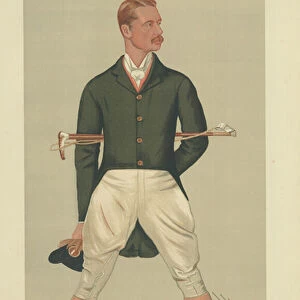 Mr William Henry Grenfell (colour litho)