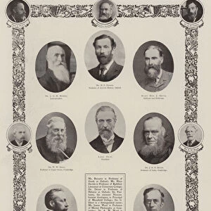 The New British Academy, the First President and Council (b / w photo)