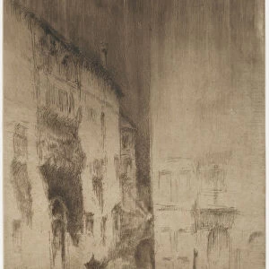 Nocturne: Palaces, 1879-80 (etching & drypoint on paper)