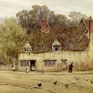 By the Old Cottage (w / c on paper)
